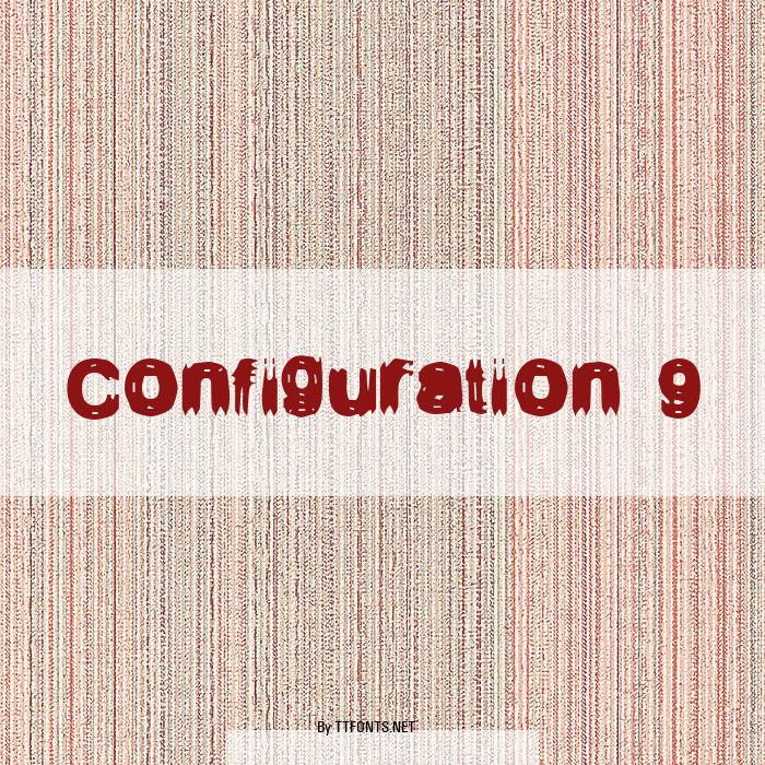 Configuration 9 example
